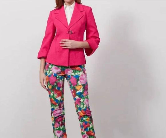 Carlisle - Rambutan Italian Stretch Jacket