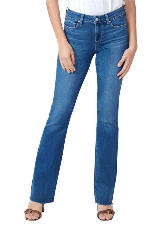 Paige - Manhattan Raw Hem Bootcut Jeans