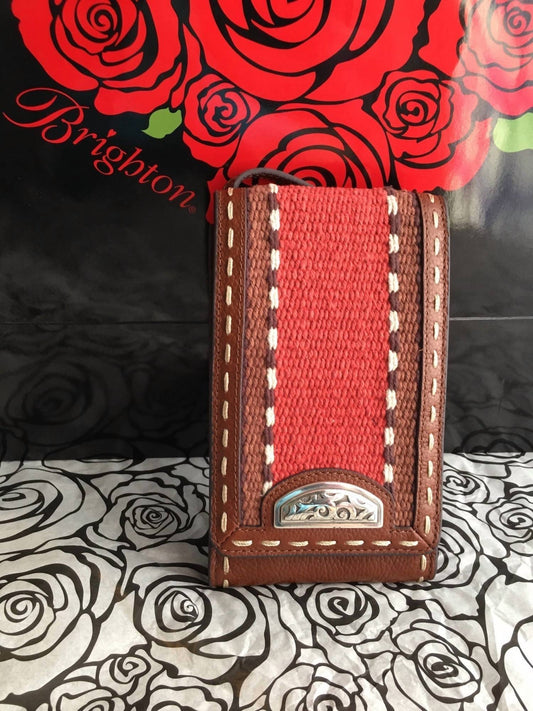 Brighton - Bourbon Dakota Stripes Phone Organizer Bag