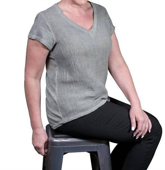 Tina Stephens Italy - Nola V-neck Top