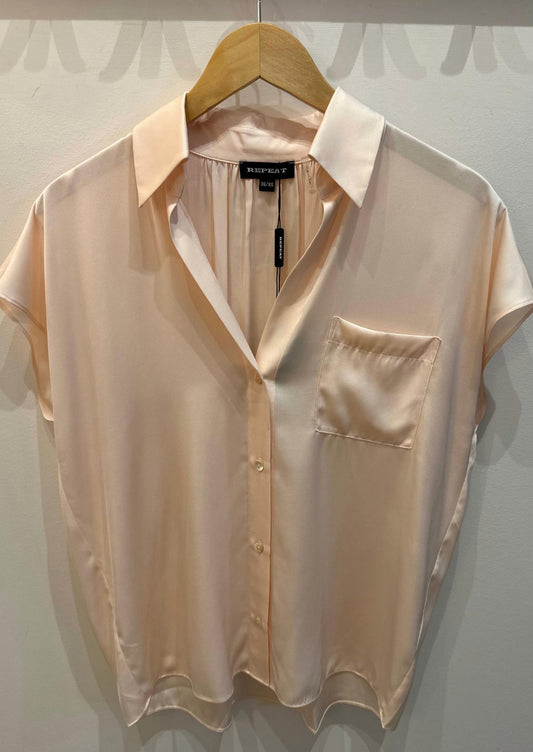 Repeat Cashmere - Women's Silk Top