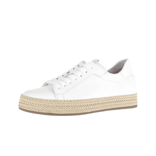 Gabor - Women's Raffia Accent Sneakers