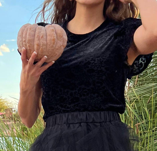 If She Loves - Burnout Velvet Tee