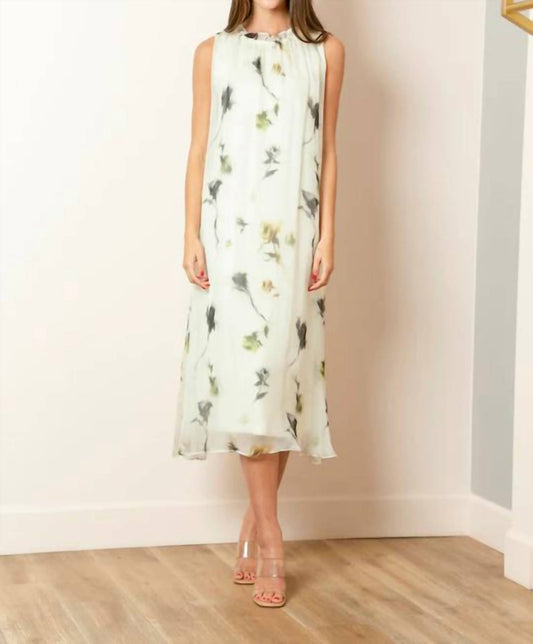 Jessie Liu - PRINTED SILK DRESS
