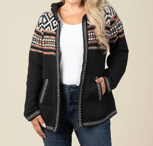 Papillon - Zip up sweater