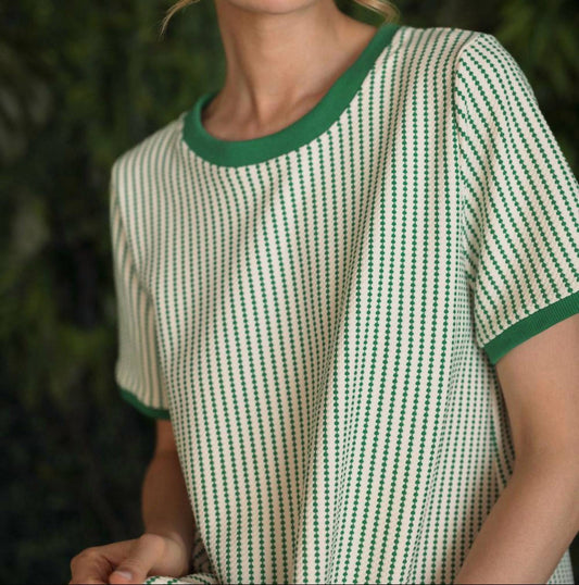 Joh - Karissa Stripe Knit Top