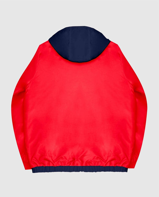 Starter - Men's St. Louis Cardinals Hooded Nylon Full-zip Jacket