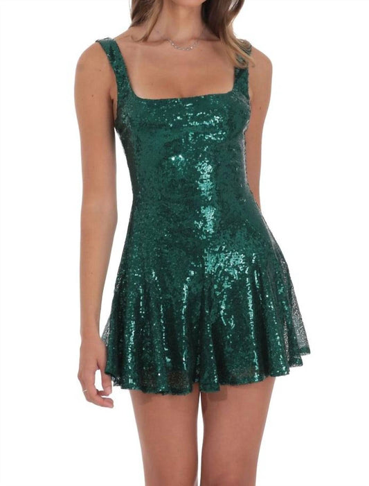 Lucy In The Sky - Women's Star Of The Night Sequin Mini Dress