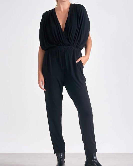 Elan - V-neck Jumpsuit