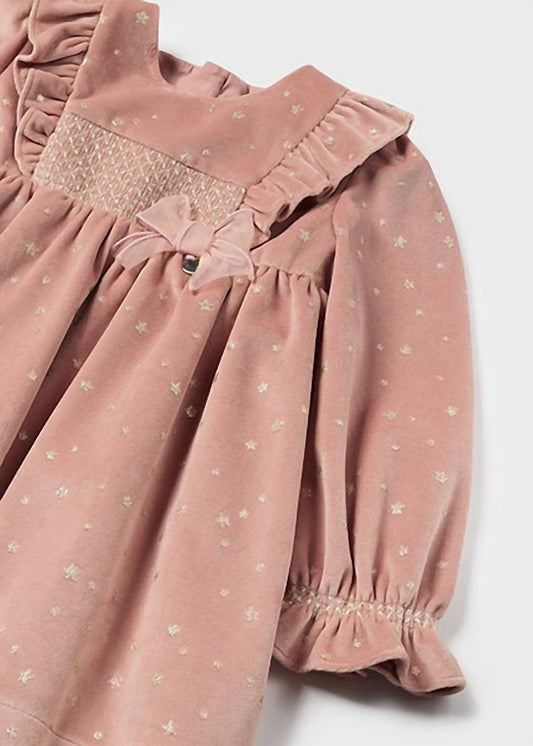 Mayoral - Baby Girls Velvet Dress