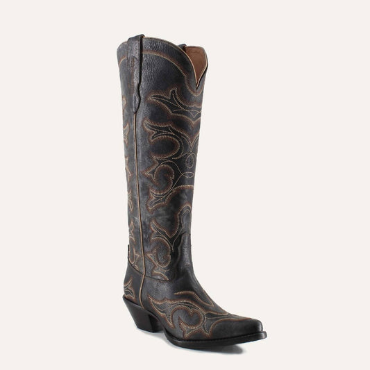 Buck & Brana - Olivia Leather Cowgirl Boots