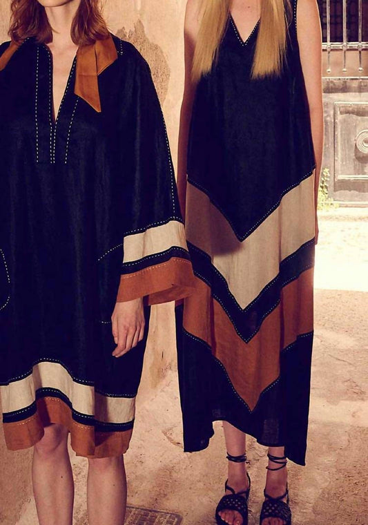 Devotion Twins - Ammoudi Linen Maxi Dress