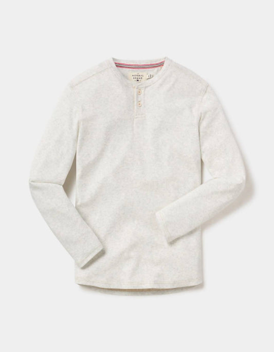 The Normal Brand - Puremeso Two Button Henley