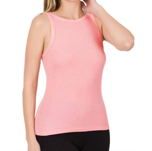 Zenana - Rayon Ribbed Tank Top