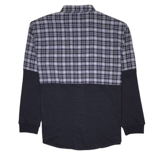 R.Sole - Men's Half Knit Long Sleeve Button Top