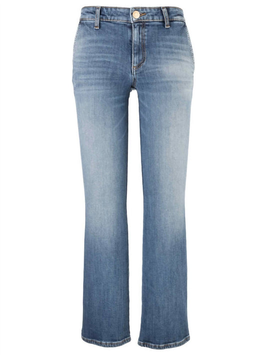 Kut From The Kloth - Kelsey Mid Rise Ankle Flare Regular Hem Slash Pkt