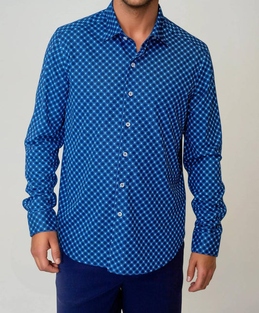 Buki - Retro Blues Long Sleeve Tech Shirt