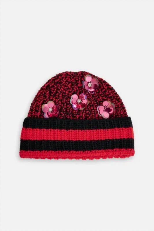 Essentiel Antwerp - Ishadow Embroidered Knit Hat