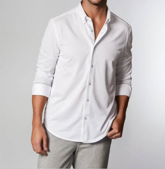 Buki - Classic Long Sleeve Button Down Tech Shirt