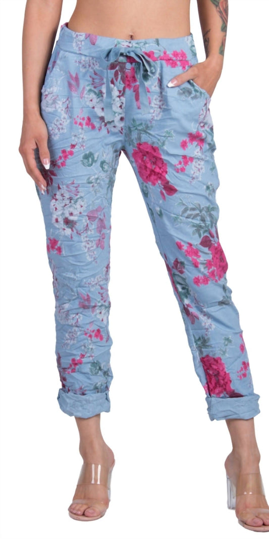 Gigi Moda - Meadow Tie-waist Pants