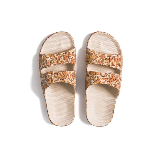 Freedom Moses - Women's Retro Rose Slides