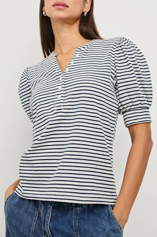 Rails - Jewel Micro Stripe Blouse