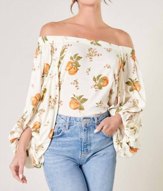 Sugarlips - Blossom Off The Shoulder Top