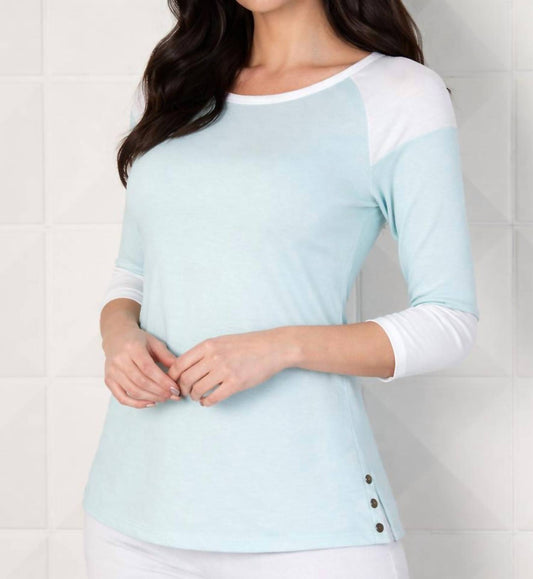 French Kyss - Baseball T Blouse