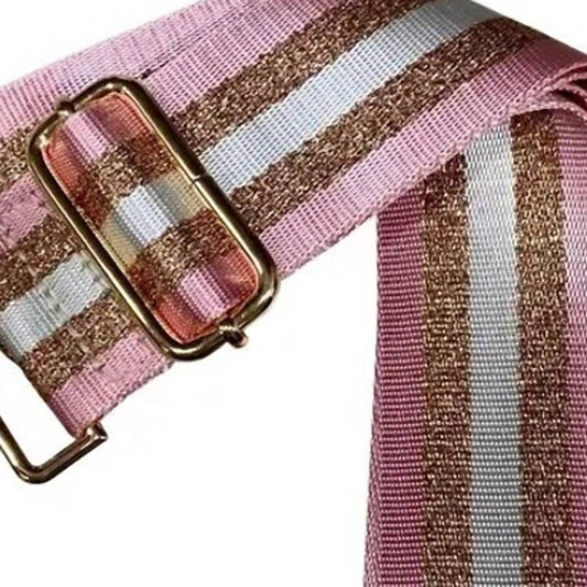 Cthru - Women's 5 Stripe Crossbody Adjustable Detachable Purse Strap Bag