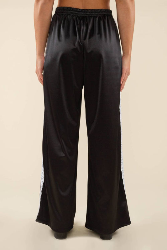 Nlt - Women's Nena Satin Lace Track Pant