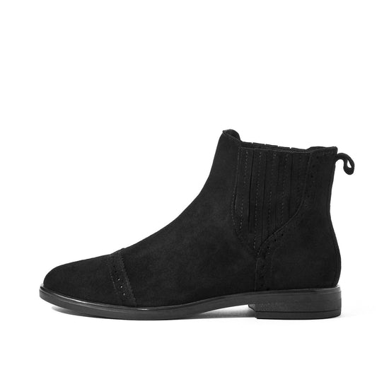 Bussola - Women's Peytin Suede Chelsea Boots