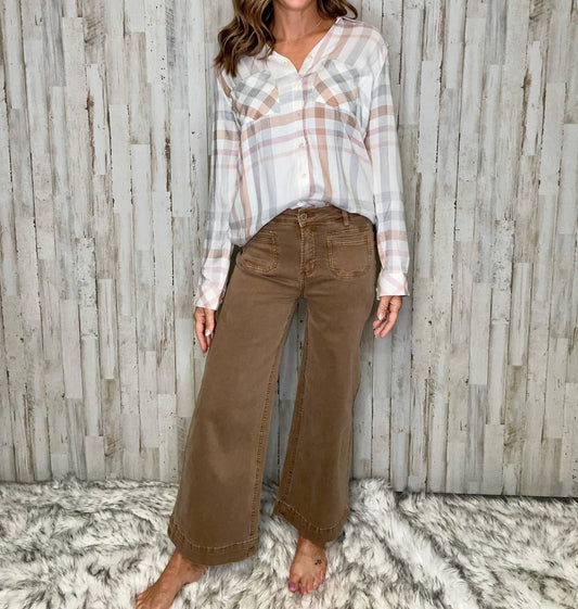 Charlie B - Delaware Patch Pocket Pant