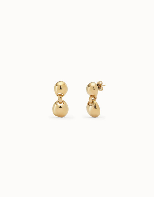 Unode50 - Drop Earrings With Two Beads
