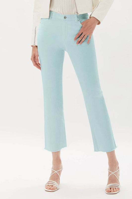 Ecru - La Cienega Straight Leg Cropped Jean