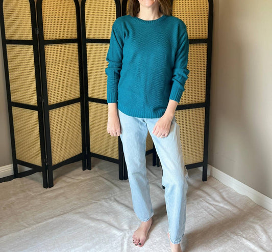 Zenana - Riley Round Neck Sweater