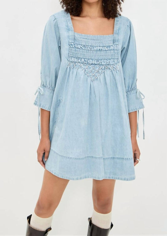 Free People - Sonora Denim Mini Dress
