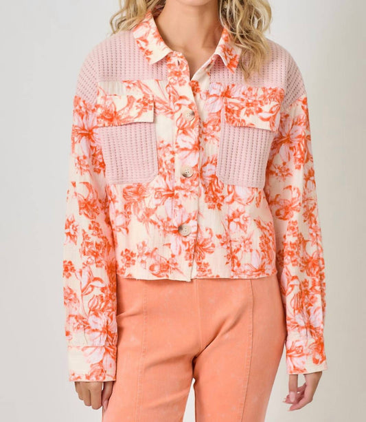 Mystree - Mixed Media Jacket