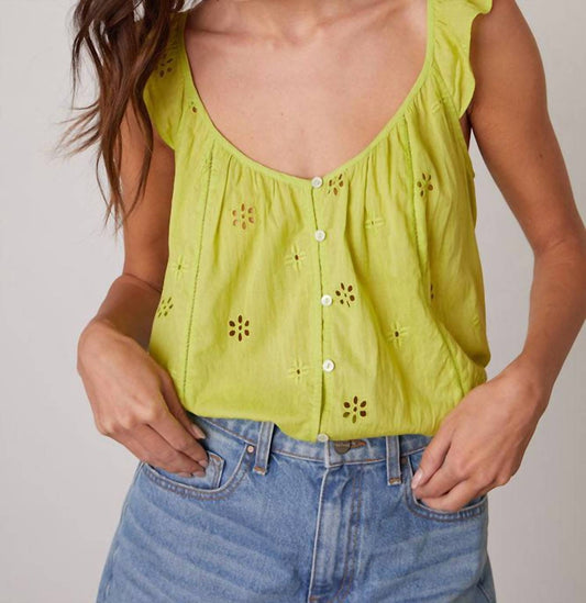 Velvet By Graham & Spencer - Eyelet Coco Top