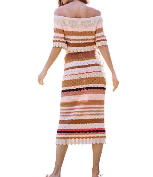 Lalavon - Corinne Crochet Skirt