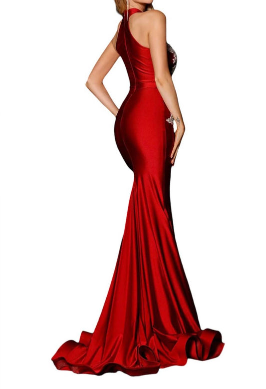 Jessica Angel - HALTERNECK LONG GOWN