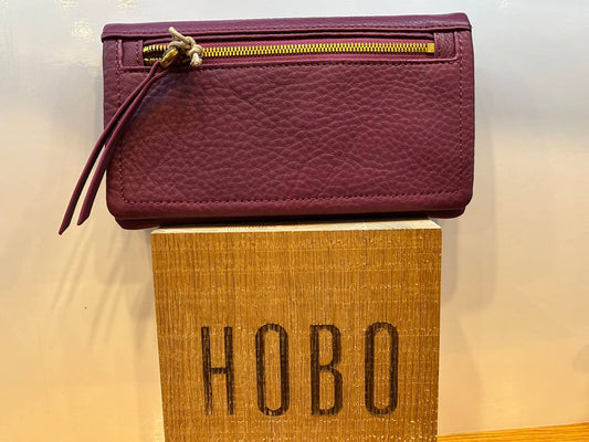 Hobo - lumen continental pebble grain wallet