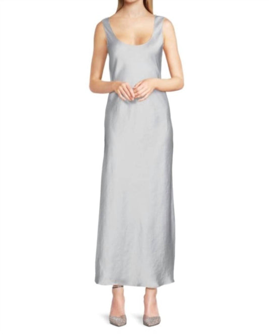 Theory - Scoop Neck Cowl Back Maxi Dress