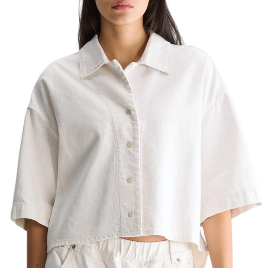 Bellerose - Pool Denim Cropped Shirt