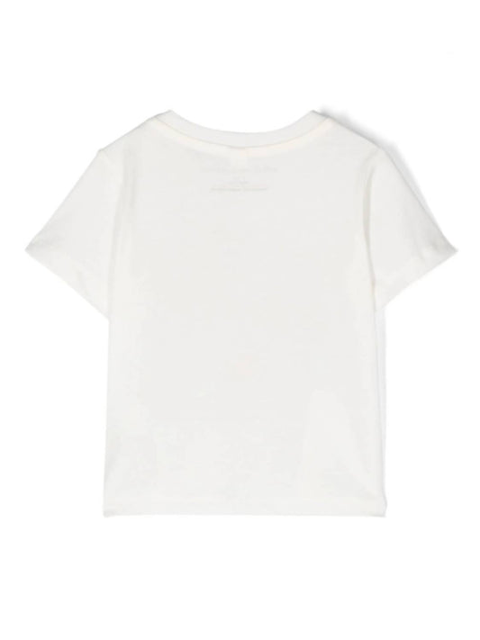 Stella Mccartney - Baby Girl Short Sleeve Tee With Sunglasses Print