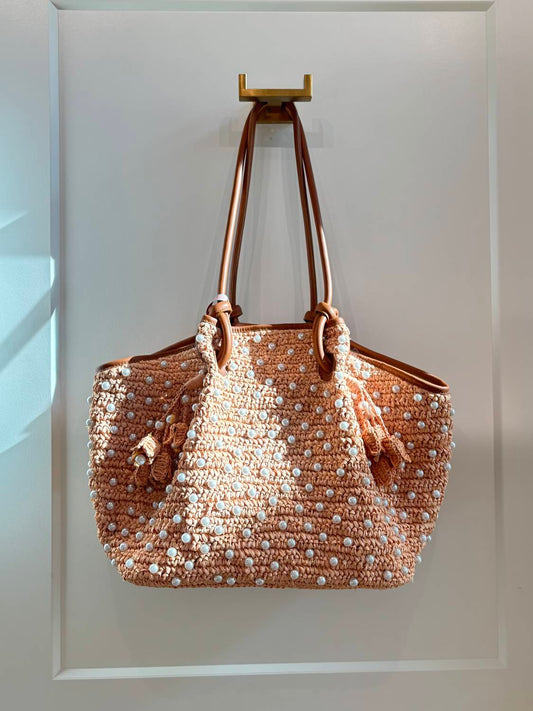 Btb Los Angeles - PEARL WOVEN TOTE