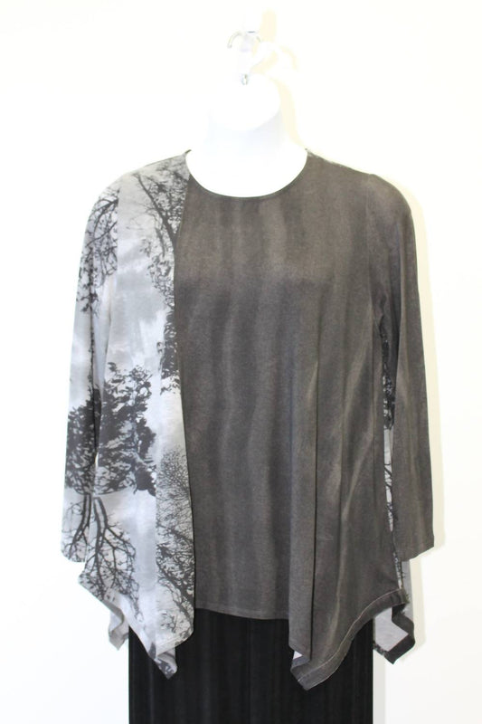 Alembika - Forest Print Top