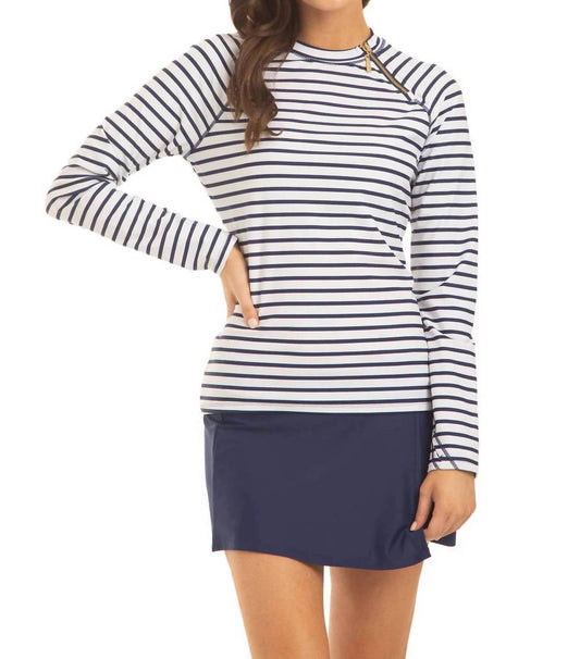 Cabana Life - Zipper rashguard top