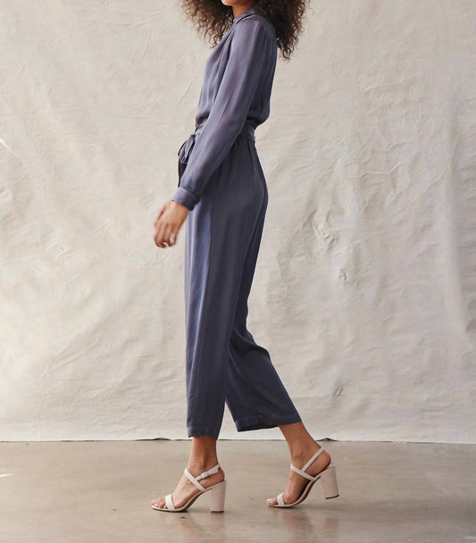 Bella Dahl - GATHERED BUTTON FRONT JUMPSUIT