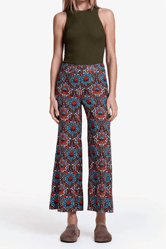 Smythe - Cropped Side Zip Pant