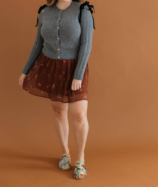 Astr - Melvie Bow Cardigan